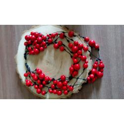 Буса грона на чорному шнурі